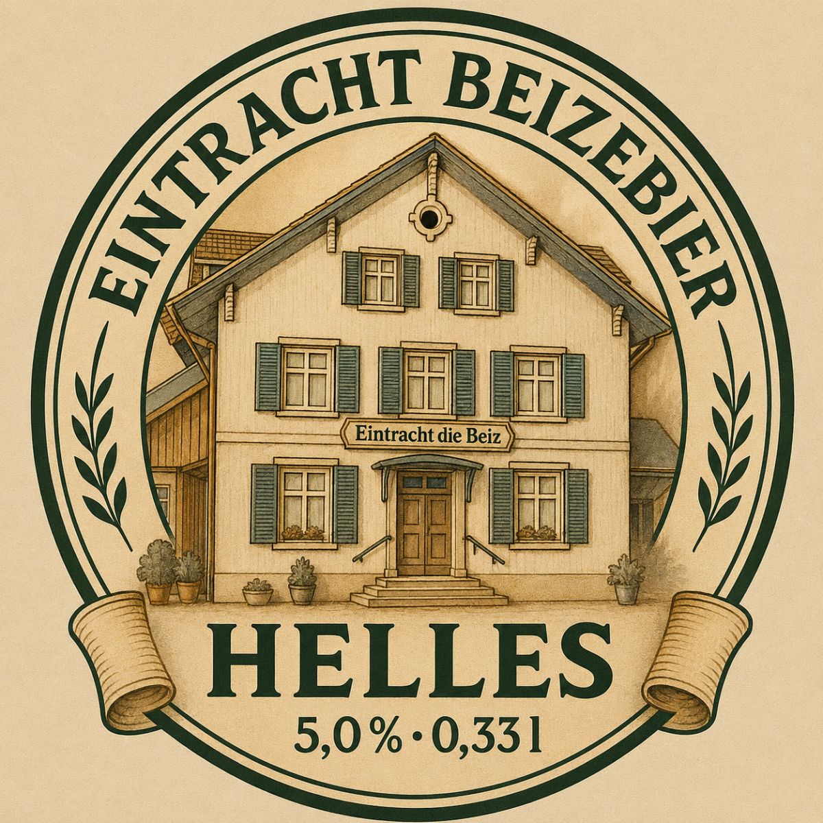 Kellerbier - Bier - Eintracht die Beiz