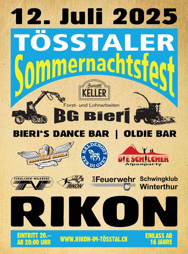 Kellerbier 21. Tösstaler Sommernachtsfest