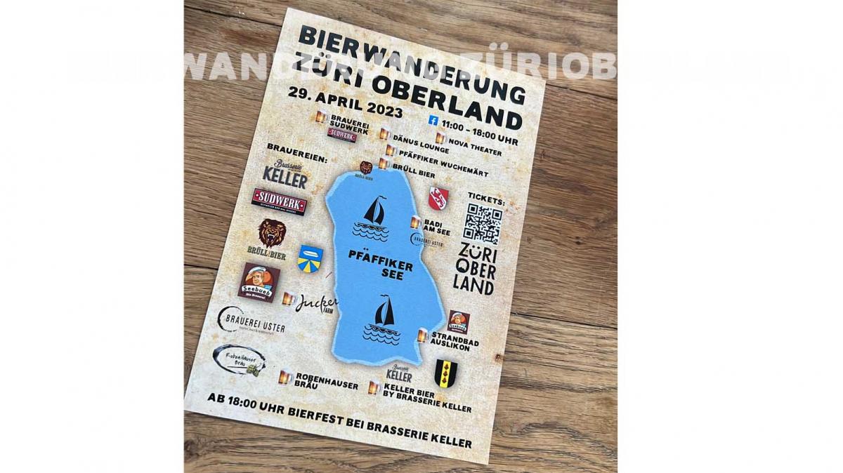 Kellerbier Bierwanderung Zürioberland 29.04.2023