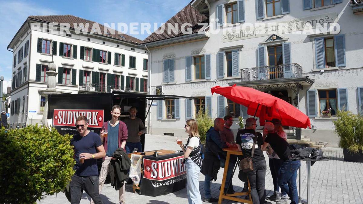 Kellerbier Bierwanderung Zürioberland 29.04.2023