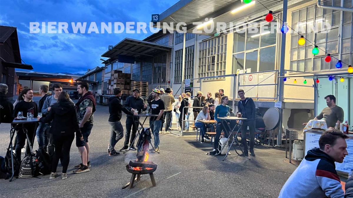 Kellerbier Bierwanderung Zürioberland 29.04.2023